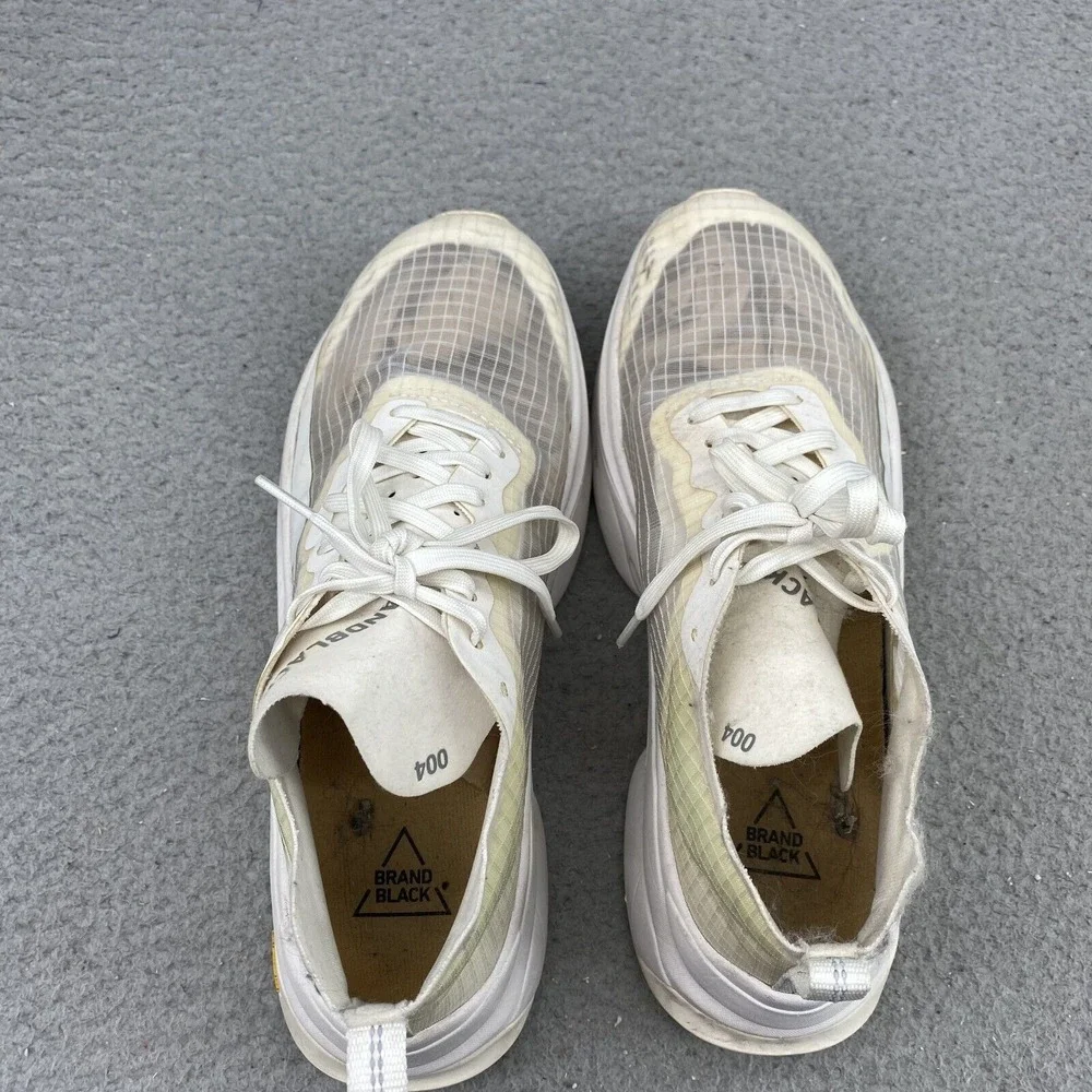Brandblack‎ Kite Racer Shoes Women's 9 Ivory Vibram Retro Sportswear Athleisure